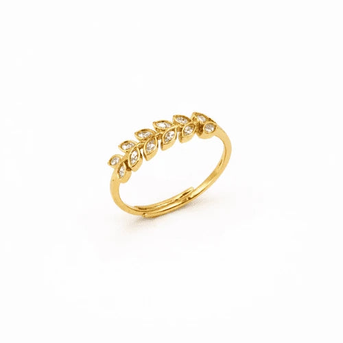 LÍRIO - ANEL Dourado