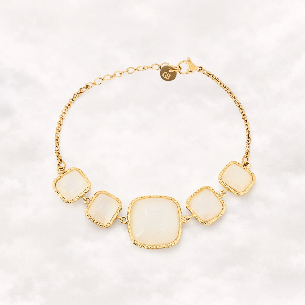 SELENE IVORY - BRACELET Dourado