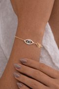EYES - BRACELET Dourado